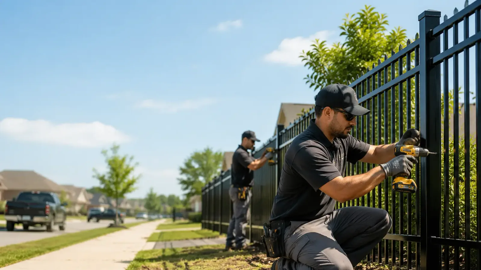 Metal Fence Installation in Marietta, PA